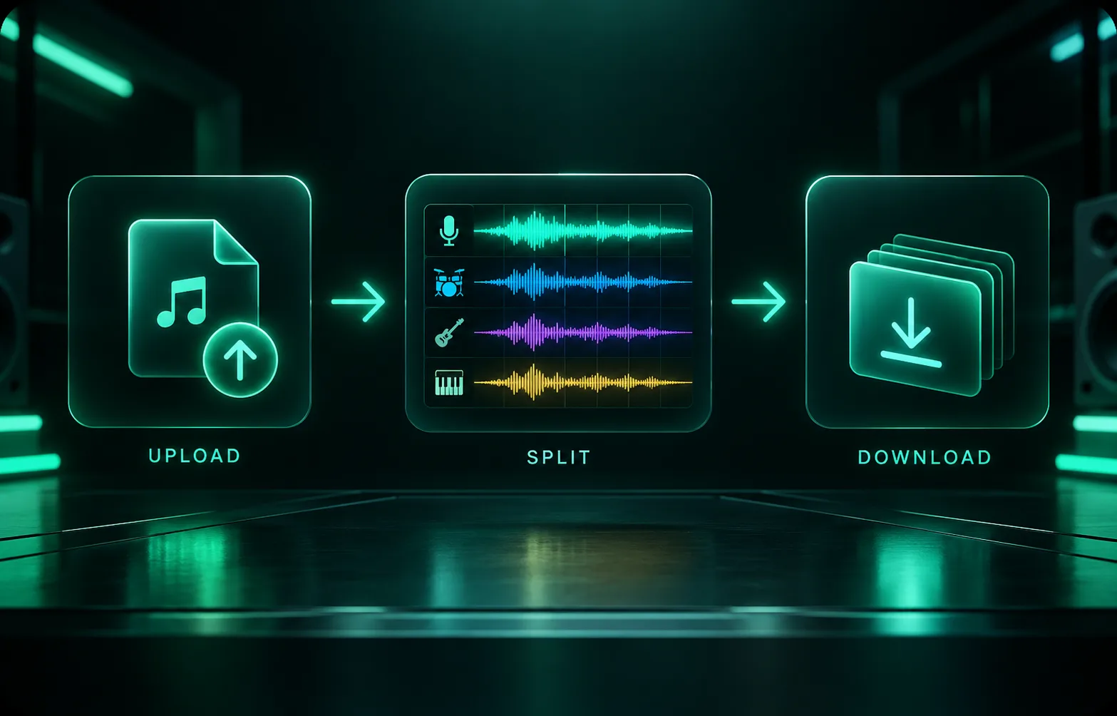 Works as Your Music Splitter